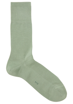 Falke Tiago Cotton-blend Socks - Light Green - 7 8 (IT41-42)