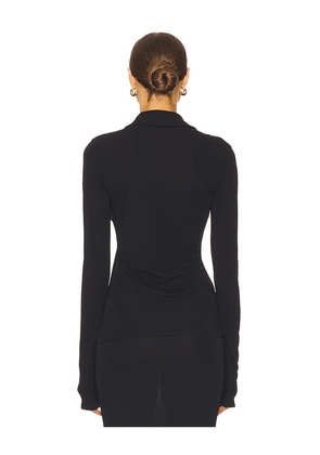 EAVES Golan Shirt in Black. Size L. Also in M, S, XL, XS, XXS.
