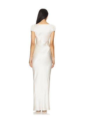 Amanda Uprichard Senna Maxi in Ivory. Size M. Also in L, S, XS.