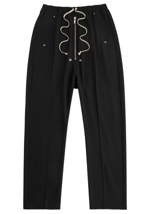 Rick Owens Bela Tapered-leg Wool Trousers - Black - 50 (W34 / L)