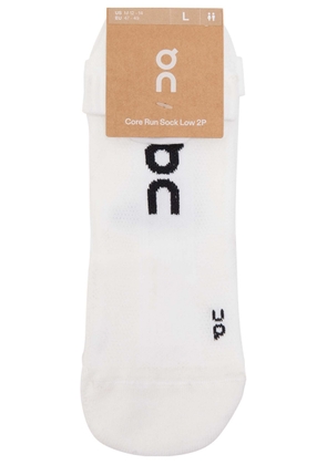 ON Logo Cotton-blend Socks - set of two - White - M