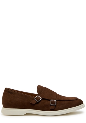 Boss Monk Suede Loafers - Dark Brown - 7 (IT41 / UK7)