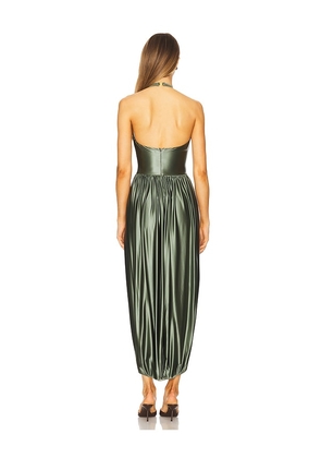 DELFI Ezra Jumpsuit in Olive. Size M. Also in XS, XL.