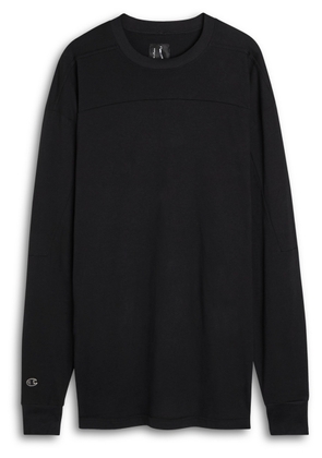 Rick Owens X Champion Girdered Cotton T-shirt - Black - L