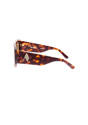 THE ATTICO Milano Sunglasses in Brown.