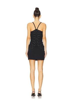 Cult Gaia Aimee Knit Dress in Black. Size XL. Also in L.