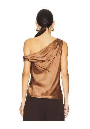 CAMI NYC Kayo Top in Brown. Size M. Also in S, L, XL.