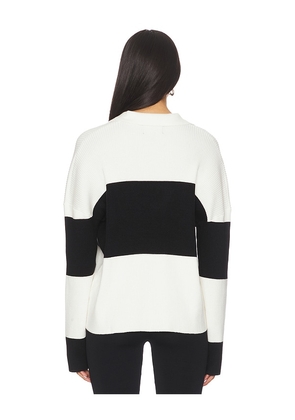 ALL THE WAYS Penlee Sweater in White,Black. Size M. Also in S, XS.