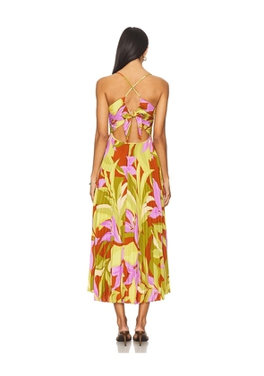 ASTR the Label Blythe Dress in Green,Pink. Size L. Also in M.