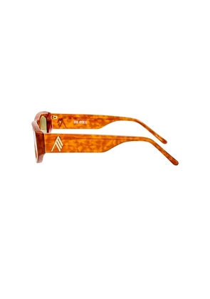 THE ATTICO Milano Sunglasses in Brown.
