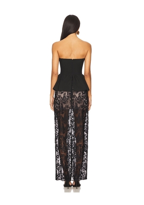 Amanda Uprichard x REVOLVE Cherise Dress in Black. Size M. Also in XS, S.