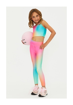 BEACH RIOT Little Peppa Legging in Pink, Blue. Size 2. Also in 3/4, 5/6.