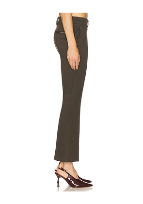 THE ATTICO Wool Long Pant in Brown. Size 36. Also in 38, 40, 42, 44.
