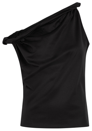 Rohe Twisted Cotton-blend top - Black - 38 (UK10 / S)