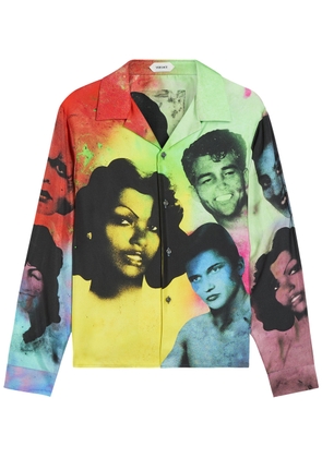 Versace Printed Silk Shirt - Multicoloured 1 - 54 (IT54 / Xxl)