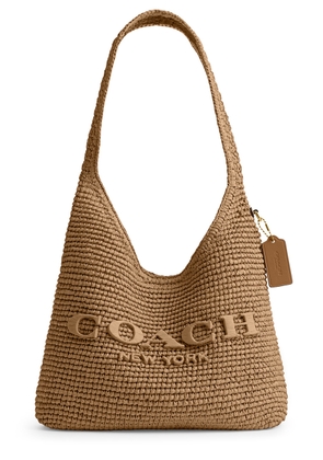 Coach Brooklyn 28 Raffia Shoulder bag - Natural - One Size