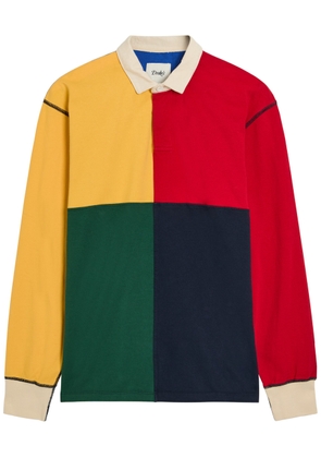 Drake's Colour-blocked Cotton Rugby top - Multicoloured 1 - L