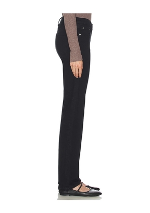 AGOLDE Low Rise Slim Jeans in Black. Size 25. Also in 26, 27, 28, 29, 30.