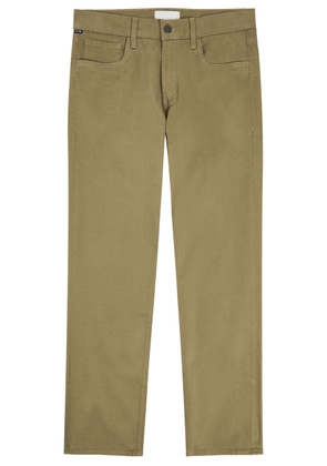 Citizens OF Humanity Elijah Straight-leg Stretch-twill Trousers - Beige - W36 (W36 / XL)