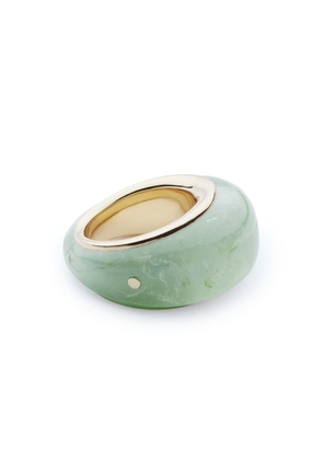 Luminous 27 Bain-de-marie Grande 18k Gold Ring - Green - 54 (UK O / US 7)
