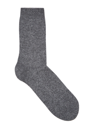 Falke Cosy Wool-blend Socks - Light Grey - 3538 (IT35 - 38 / UK2 - 5)