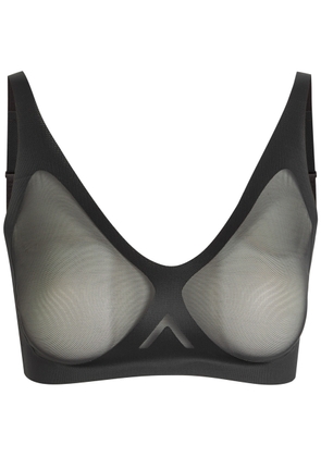 Spanx Sheersense Sculpting Mesh bra - Black - L (UK14 / L)
