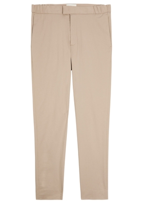 Lestrange 24 Hour Slim-leg Cotton-blend Trousers - Beige - M
