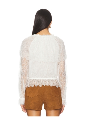 CAMI NYC Vitoria Blouse in White. Size M. Also in S, L.