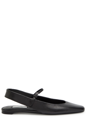 Toteme Nappa Leather Flats - Black - 39 (IT39 / UK6)