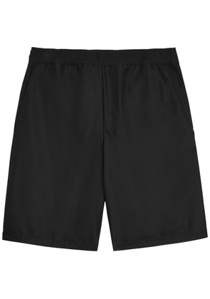 Vowels Easy Wool-blend Shorts - Black - 32 (W32/ M)