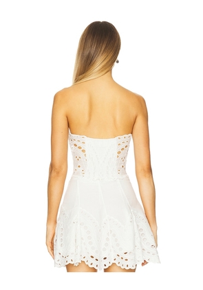 Charo Ruiz Ibiza Kai Top in White. Size M. Also in XS, L, XL.