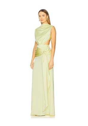 Casona La Sabia Dress in Lemon. Size M. Also in XS, S, L.