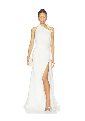 AZULU Pia Dress in Ivory. Size L. Also in M, S, XL, XS, XXS.