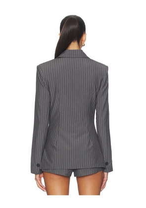 ALL THE WAYS Sonnet Blazer in Grey. Size M. Also in XL.