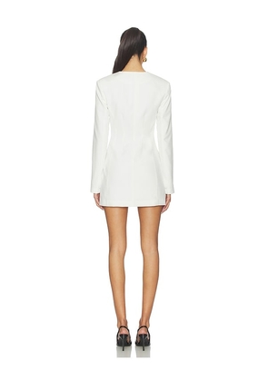 ALL THE WAYS Elizabeth Blazer Dress in Ivory. Size M. Also in XS, S.