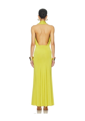 Casona La Do?a Dress in Olive. Size M/L. Also in XS/S, S/M, XXS/XS.