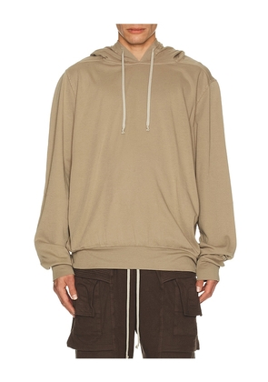 DRKSHDW by Rick Owens Oversized Hoodie in Beige. Size M. Also in L, S.
