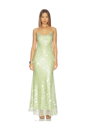 DELFI Janna Dress in Green. Size L. Also in M, S, XS.