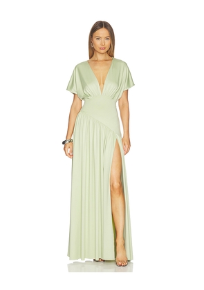 DELFI Sade Dress in Sage. Size L. Also in M, S, XS.