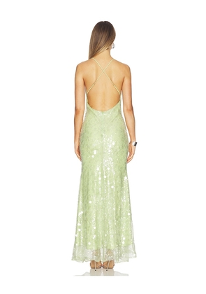 DELFI Janna Dress in Green. Size L. Also in S, XS, M.
