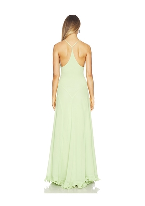 DELFI Estelle Dress in Green. Size L. Also in S, XS.