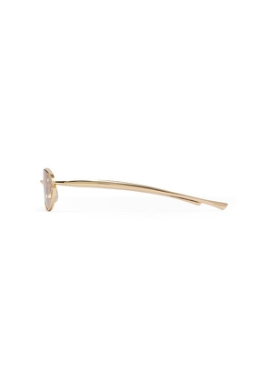 Banbe The Cruz Sunglasses in Metallic Gold.