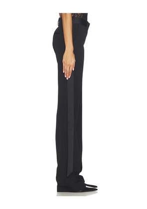 THE ATTICO Long Suit Pant in Black. Size 40. Also in 44, 38.