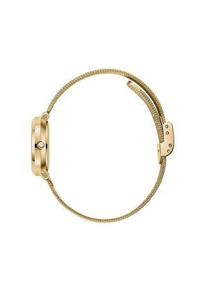 Breda Beverly Mesh Watch in Metallic Gold.