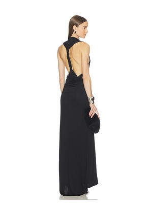Camila Coelho Leonora Gown in Black. Size L. Also in M, S, XL, XS, XXS.