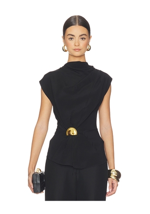 Cult Gaia Esmia Top in Black. Size 0. Also in 12, 2, 4, 6.