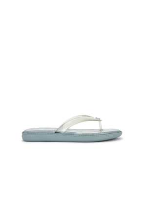 Coach Jelly Flip Flop Sandal in Baby Blue. Size 10. Also in 5, 6, 7, 8, 9.