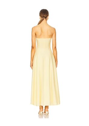 Favorite Daughter The Favorite Linen Dress in Lemon. Size 0. Also in 8.