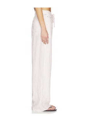Citizens of Humanity Brynn Drawstring Trouser Pants in Cream. Size 23. Also in 24, 25, 26, 27, 28, 29, 30, 31.