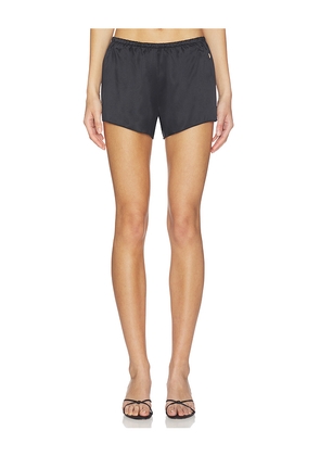 Eterne Silk Lane Short in Black. Size L. Also in M, S, XS.